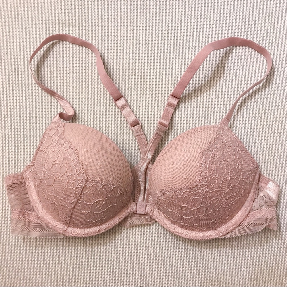 Pink Push Up Bra 32A